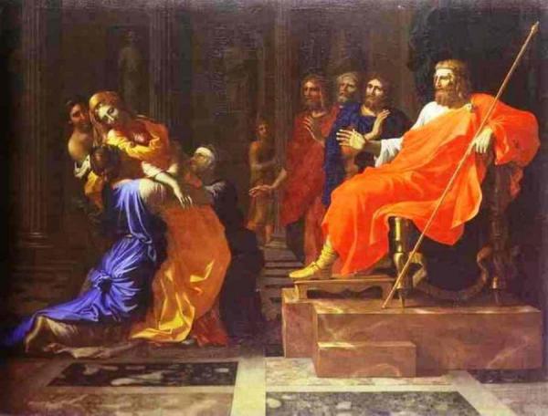 Nicolas Poussin Esther Before Assuerus