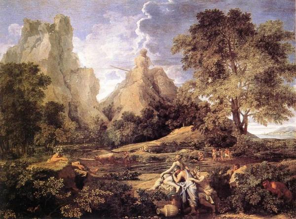 Landscape With Polyphemus by Nicolas Poussin