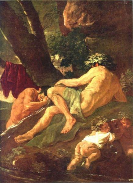 Midas Washing At The Source Of The Pactolus by Nicolas Poussin Oil Painting Reproductions