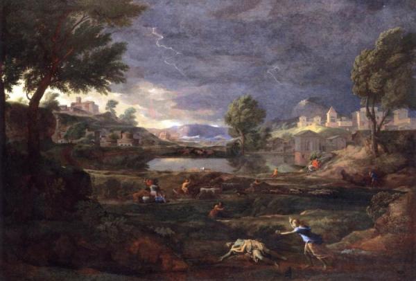 Pyramus And Thisbe by Nicolas Poussin Oil Painting Reproductions