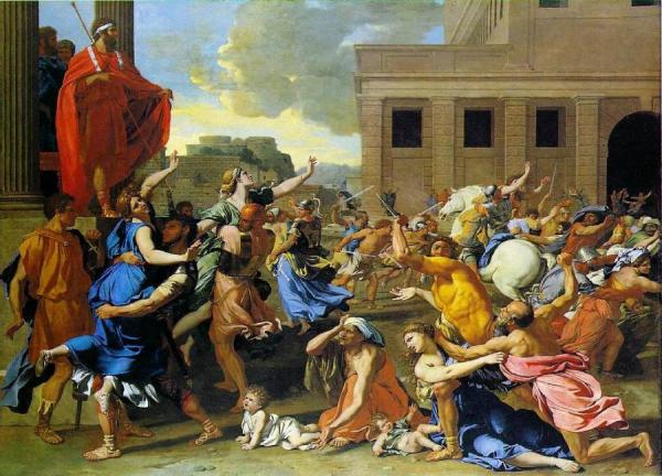 Nicolas Poussin Rape Of The Sabine Women