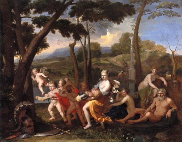 The Abduction Of Rinaldo by Nicolas Poussin Oil Painting Reproductions