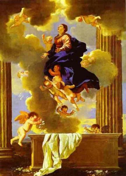 The Assumption Of The Virgin by Nicolas Poussin
