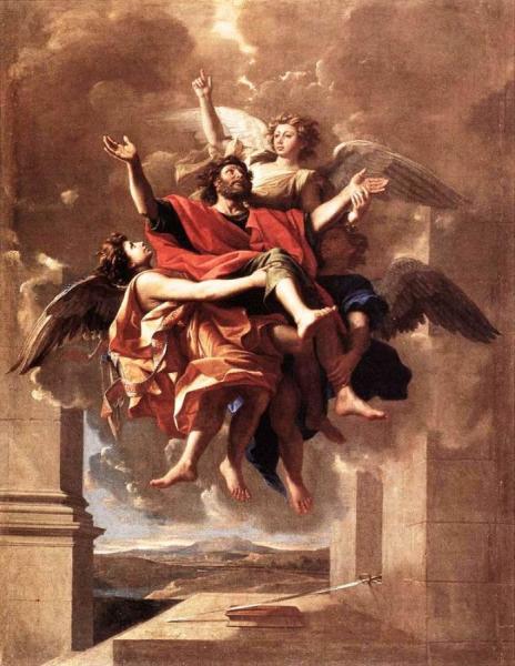 Nicolas Poussin The Ecstasy Of St Paul
