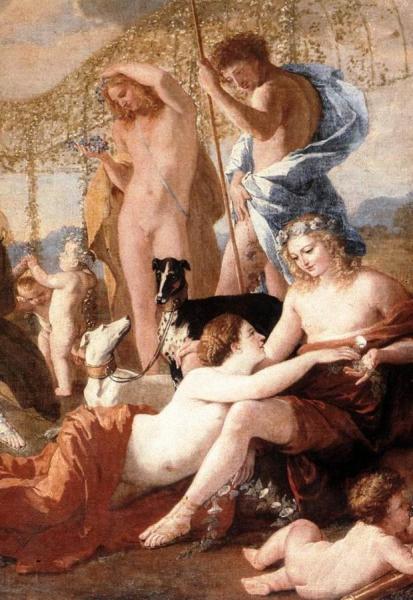 The Empire Of Flora (detail) by Nicolas Poussin