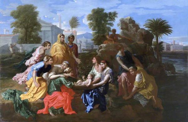 The Finding Of Moses by Nicolas Poussin Oil Painting Reproductions
