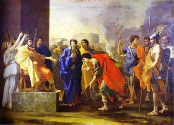 The Noble Deed Of Scipio by Nicolas Poussin