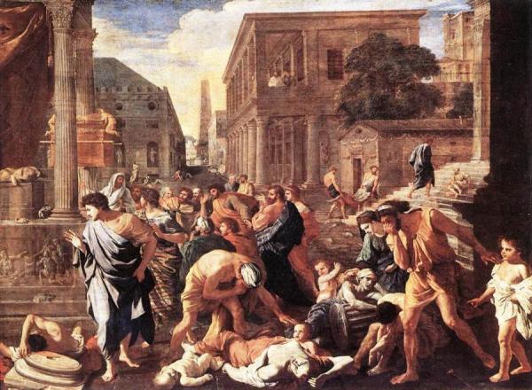 The Plague At Ashod by Nicolas Poussin Oil Painting Reproductions