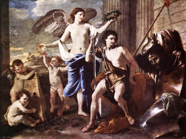 The Triumph Of David by Nicolas Poussin