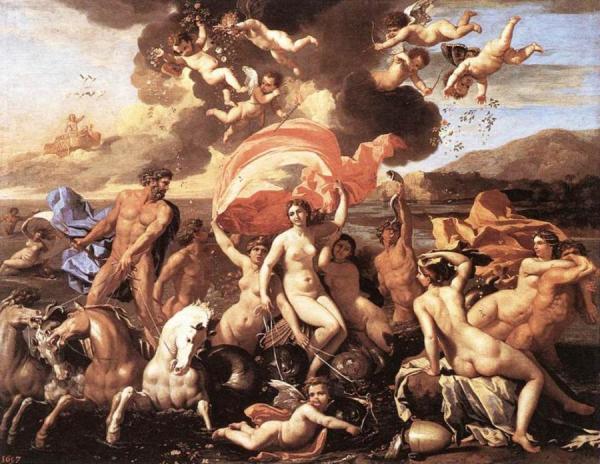 The Triumph Of Neptune by Nicolas Poussin Oil Painting Reproductions