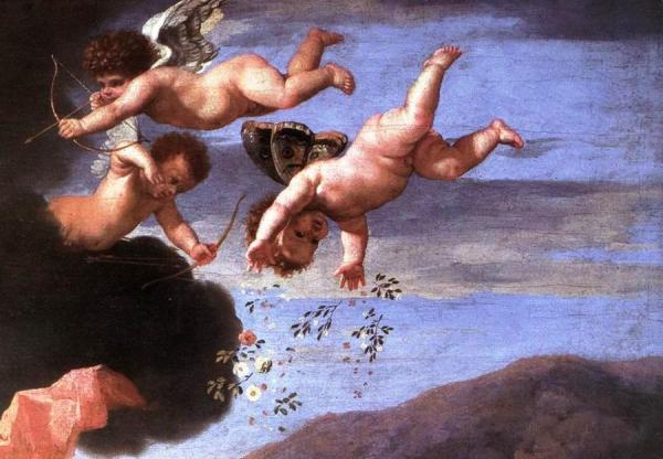 The Triumph Of Neptune (detail) by Nicolas Poussin Oil Painting Reproductions