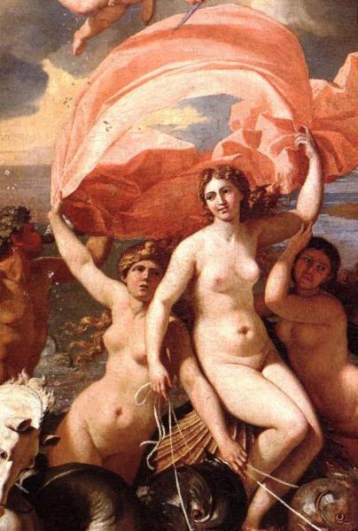 The Triumph Of Neptune [detail] by Nicolas Poussin