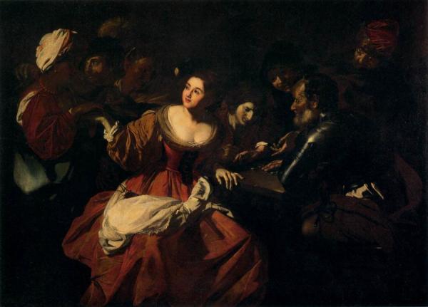 Guessing Game by Nicolas Regnier Oil Painting Reproductions