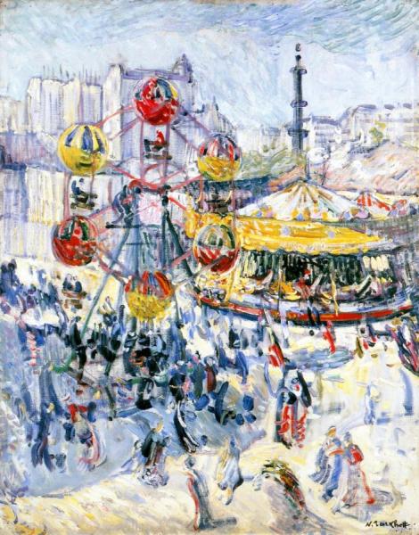 Fair by Nicolas Tarkhoff Oil Painting Reproductions