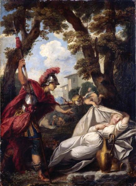 Nicolas Vleughels Mars And Rhea Sylvia