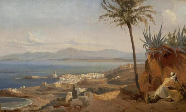 View Of Algiers From The Hills Above by Niels Simonsen