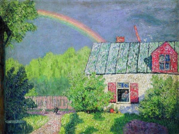 After The Spring Rain by Nikolai Krymov Oil Painting Reproductions