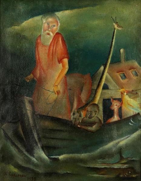 Noah by Nikolai Mikhailovich Rodionov