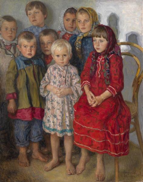 Admissions Day by Nikolai Petrovich Bogdanov-belsky