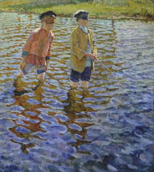 Boys by Nikolai Petrovich Bogdanov-belsky