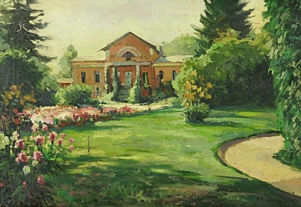 Landscape by Nikolai Petrovich Bogdanov-belsky