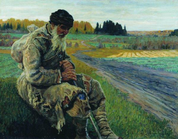 Peasant by Nikolai Petrovich Bogdanov-belsky