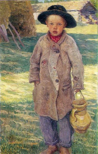 Peasant Boy by Nikolai Petrovich Bogdanov-belsky