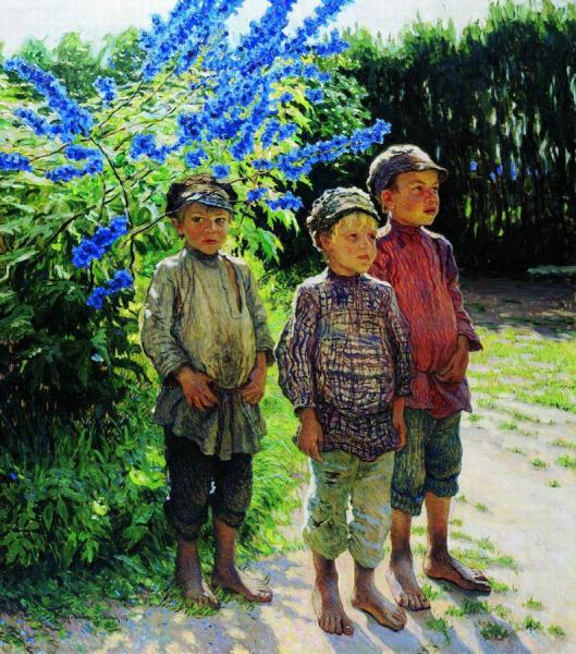 Peasant Boys by Nikolai Petrovich Bogdanov-belsky