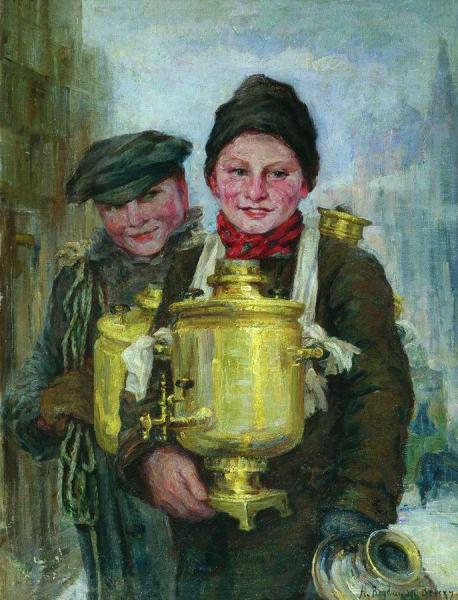 Sbiten Vendors by Nikolai Petrovich Bogdanov-belsky