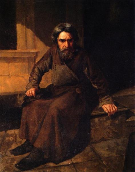 Moscow Caretaker by Nikolai Vasilevich Nevrev