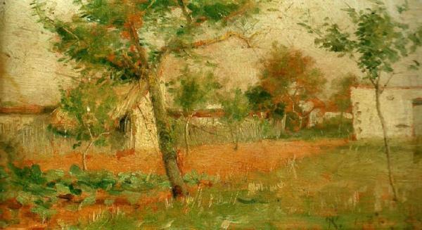 Garden In Grez by Nils Kreuger