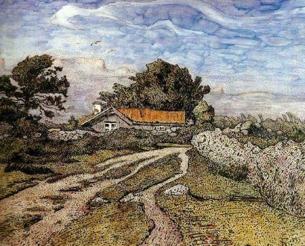 Landscape In Kalmar by Nils Kreuger