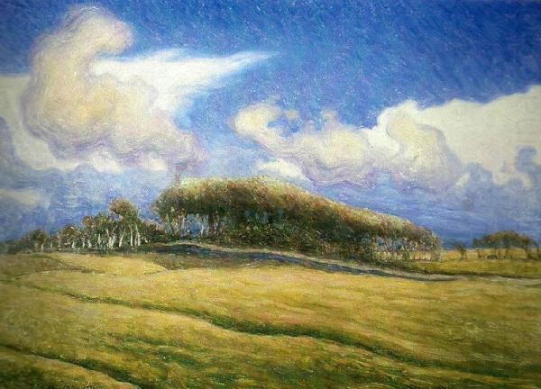 Near Hagelbyn by Nils Kreuger