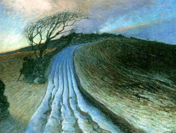 October Evening At Apelvik by Nils Kreuger