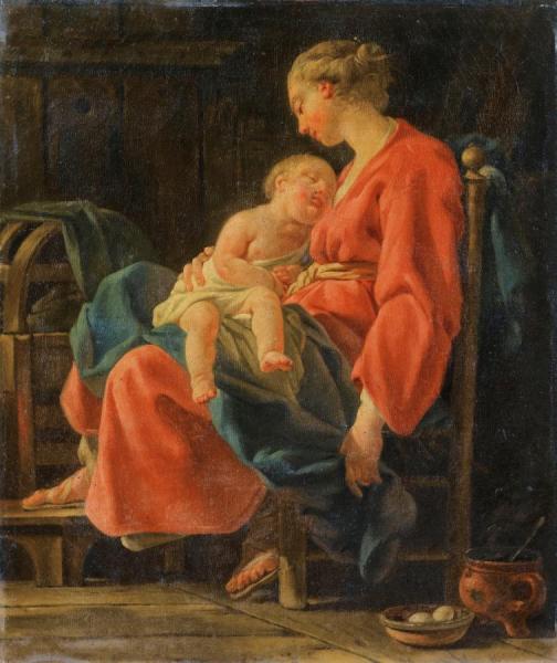 The Sleep by Noel Hallé