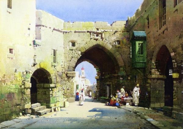 An Arabian Mosque by Noel Harry Leaver