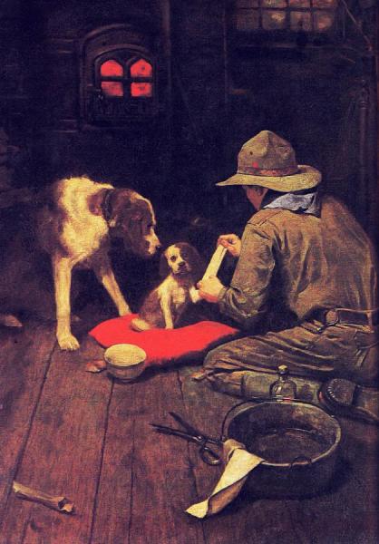 A Good Scout by Norman Rockwell