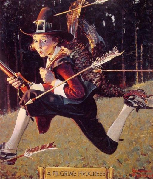 A Pilgrim's Progress by Norman Rockwell