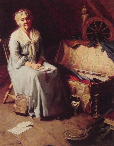 Attic Memories by Norman Rockwell