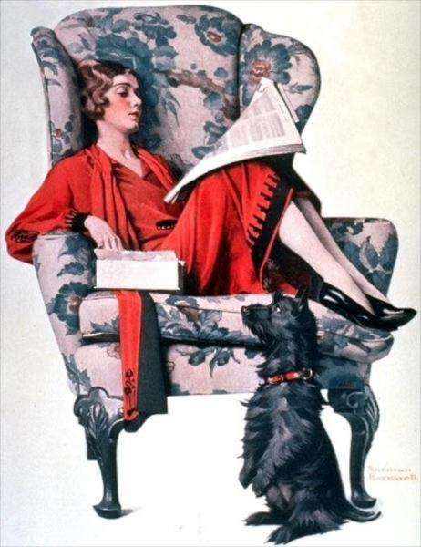 Begging by Norman Rockwell