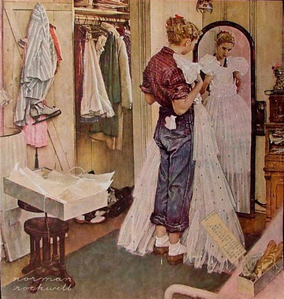 Dress by Norman Rockwell