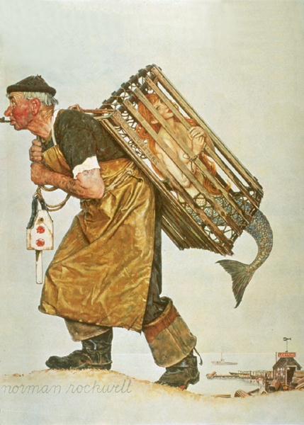 Fish by Norman Rockwell
