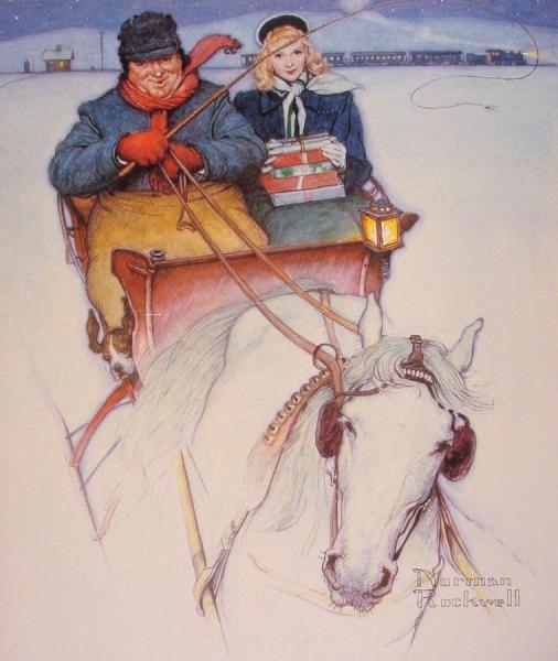 Homecoming by Norman Rockwell