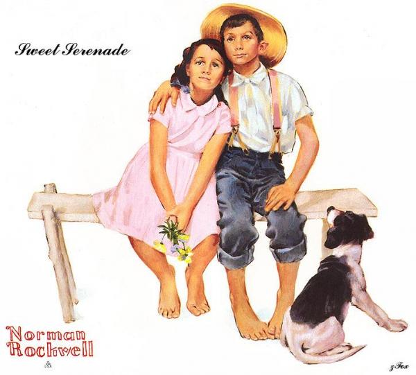 Norman Rockwell Sweet Serenade