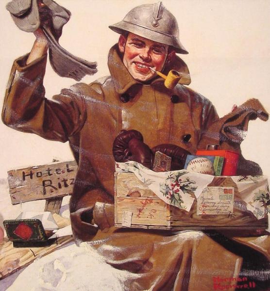 They Remembered Me by Norman Rockwell Oil Painting Reproductions