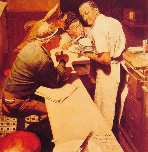 War News by Norman Rockwell