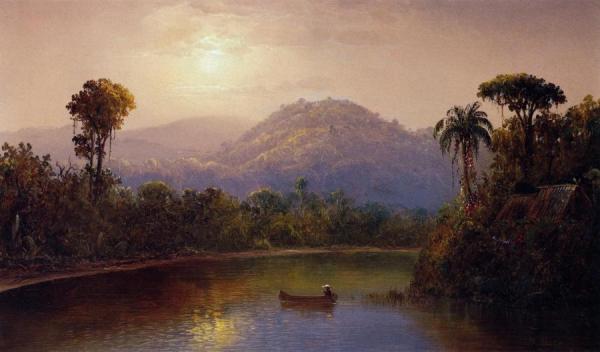 On The Chagres River by Norton Bush
