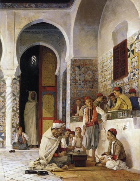 A Lesson In The Koran by Numa Marzocchi De Belluci
