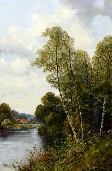 British Rural River Landscapes by Octavius T. Clark