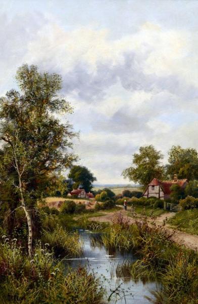 Landscape by Octavius T. Clark